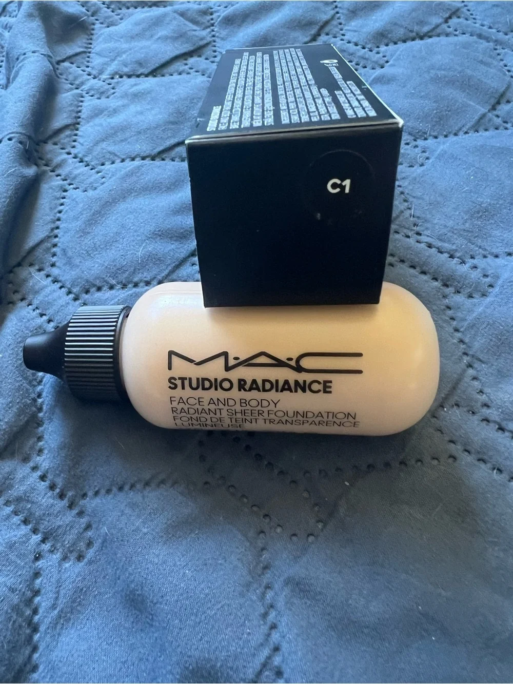 MAC Studio Radiance Face and Body Foundation C1 - Radiant Sheer Finish NIB